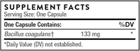 Bacillus Coagulans 60 vegcaps