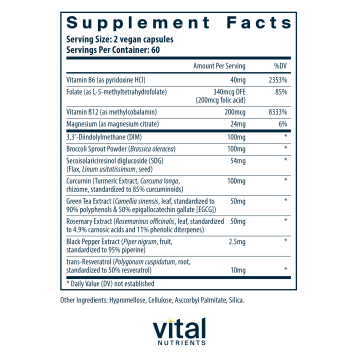 Hormone Balance 120 vegcaps by Vital Nutrients