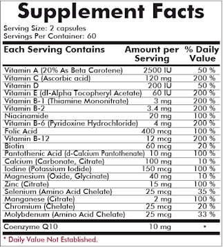 Children's Multivitamin 120 caps by Kirkman