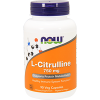 L-Citrulline 750 mg 90 caps by NOW