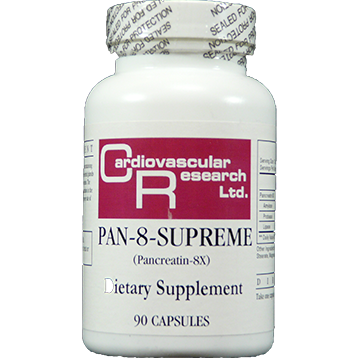 Pan-8-Supreme (Pancreatin-8X) 90 caps by Ecological Formulas