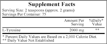 L-Tyrosine 150 gms by Ecological Formulas