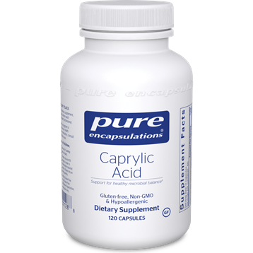 Caprylic Acid 120 vcaps by Pure Encapsulations