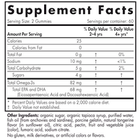 Nordic Omega-3 120 Gummies