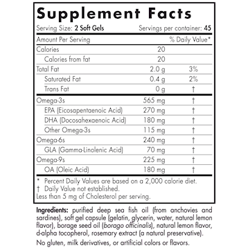 ProEFA-3.6.9  180 softgels