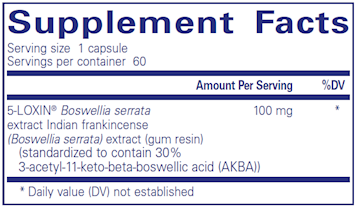 Boswellia AKBA 120 caps by Pure Encapsulations