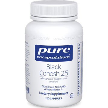 Black Cohosh 2.5 250 mg 120 caps by Pure Encapsulations