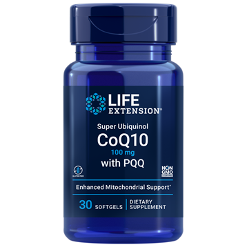 Super Ubiquinol CoQ10 w/ PQQ 30 gels by Life Extension