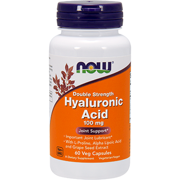 Hyaluronic Acid 100 mg 60 vcaps by NOW