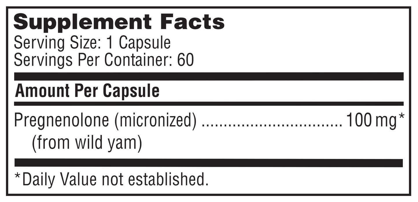 Pregnenolone (100 mg)