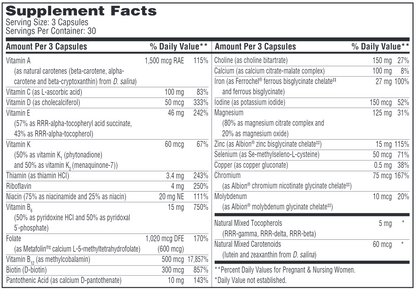 Prenatal & Nursing Formula