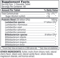 Ther-Biotic Children's Chewable 60 tabs by Klaire Labs