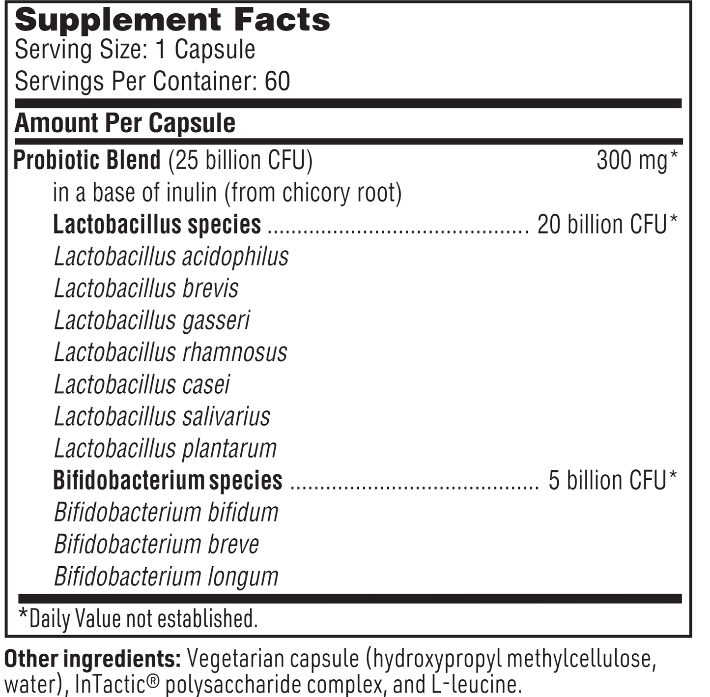 Ther-Biotic Women’s Formula 60 Capsules by Klaire Labs