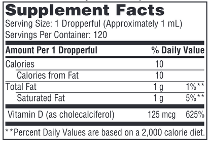 Vitamin D3 Liquid (5,000 IU)