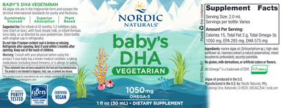 Baby's DHA Vegetarian 1 fl oz