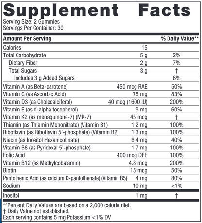 Men's Multivitamin 60 Gummies