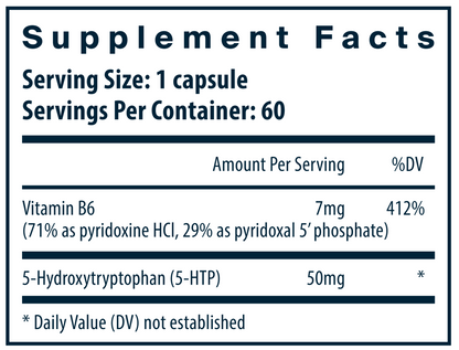 5-HTP 50 mg 60 vegcaps by Vital Nutrients