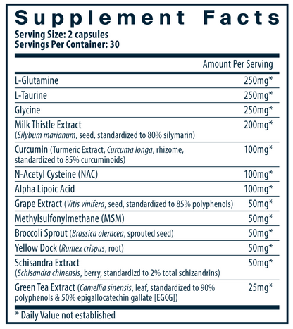 Detox Formula 120 caps by  Vital Nutrients