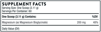 Magnesium Bisglycinate NSF 6.5 oz by Thorne