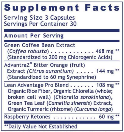 Lean Advantage Premier 90 caps by Premier Research Labs