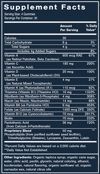 Daily Vitamin Gummies 120 ct by Quicksilver Scientific