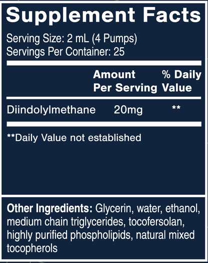 Nanoemulsified DIM 1.7 oz By Quicksilver Scientific