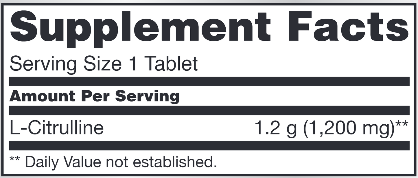 L-Citrulline ES 120 tabs by NOW