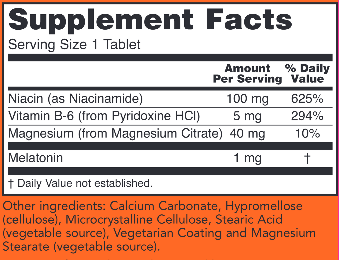 Melatonin 1 mg 100 tabs by NOW