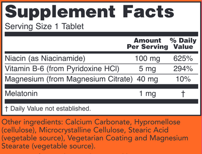 Melatonin 1 mg 100 tabs by NOW