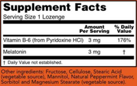Melatonin 3 mg 180 lozenges by NOW