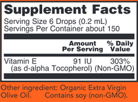 Vitamin E Liquid 1 fl oz by NOW