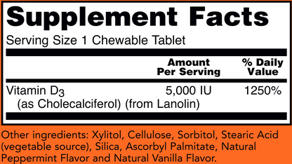 Vitamin-D3 10,000 IU 120 tabs by NOW