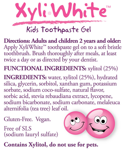 Xyliwhite Bubblegum Toothpaste 3 oz by NOW