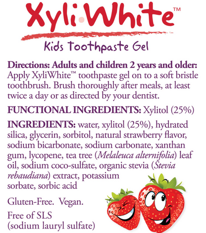 Xyliwhite Kid's Toothpaste Straw 3 oz by NOW