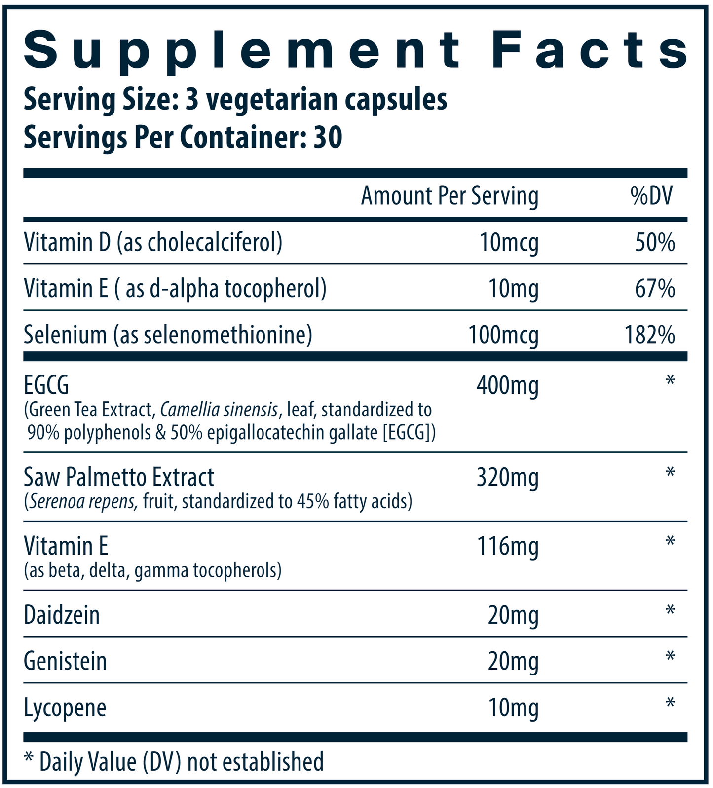 Prostate Health Tx 90 vegcaps by Vital Nutrients