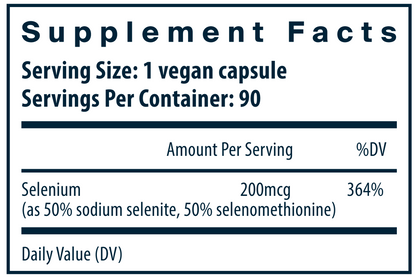 Selenium 200 mcg 90 vegcaps by Vital Nutrients