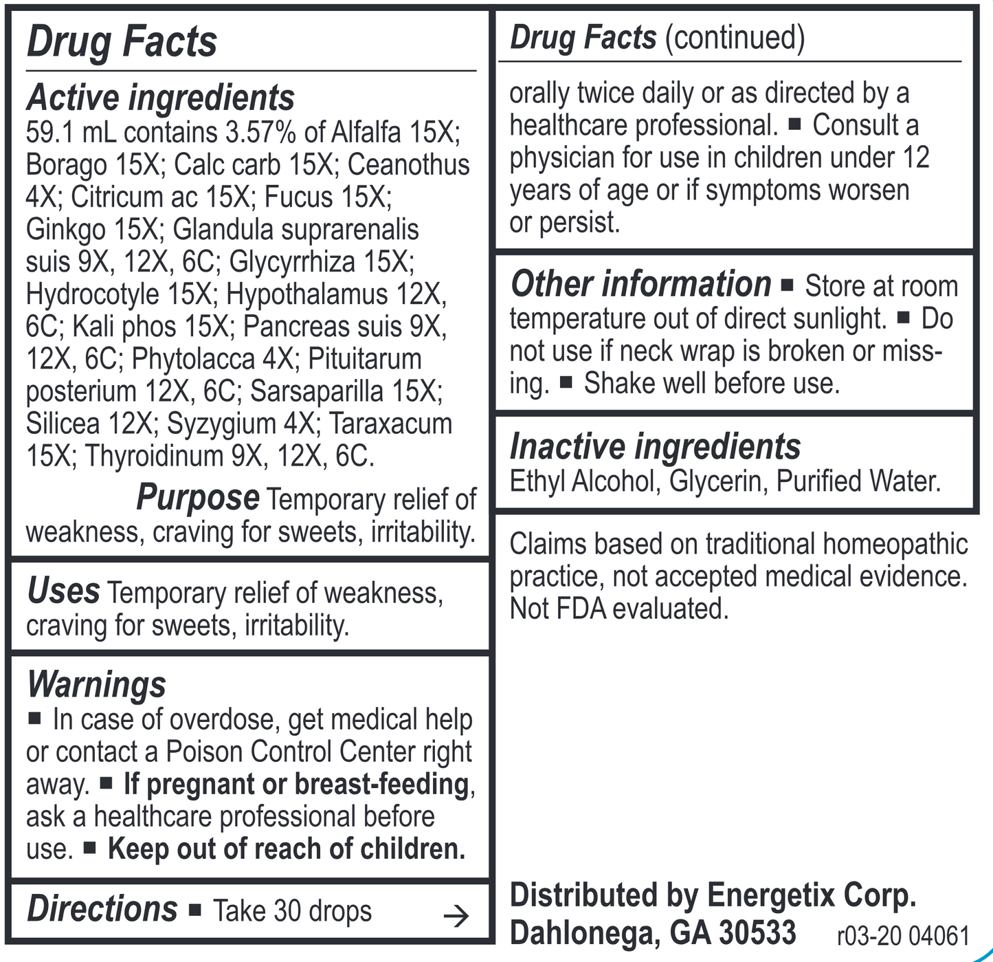 Endocrinpath 2 oz. by Energetix