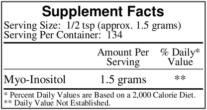 Inositol Powder 7 oz by Ecological Formulas