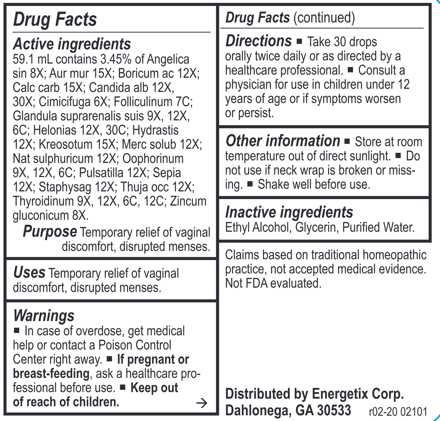 Gyne-Chord 2 oz. by Energetix