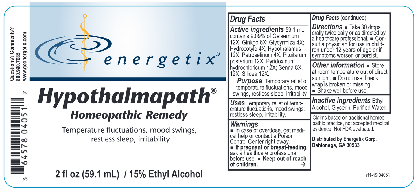 Hypothalmapath 2 oz. by Energetix