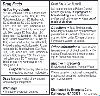 Metabopath 2 oz. by Energetix