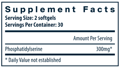 Phosphatidylserine 150 mg 60 gels by Vital Nutrients