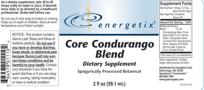 Core Condurango Blend 2 oz. by Energetix