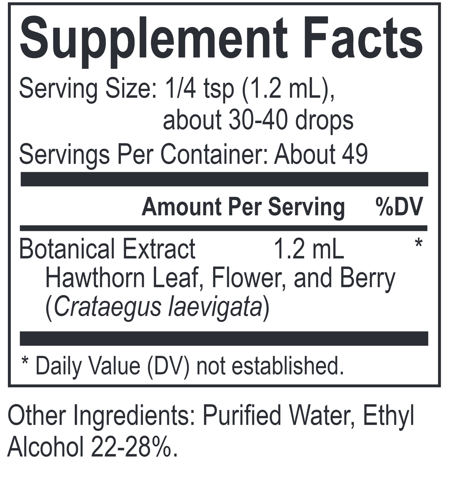 Core Hawthorn 2 oz. by Energetix