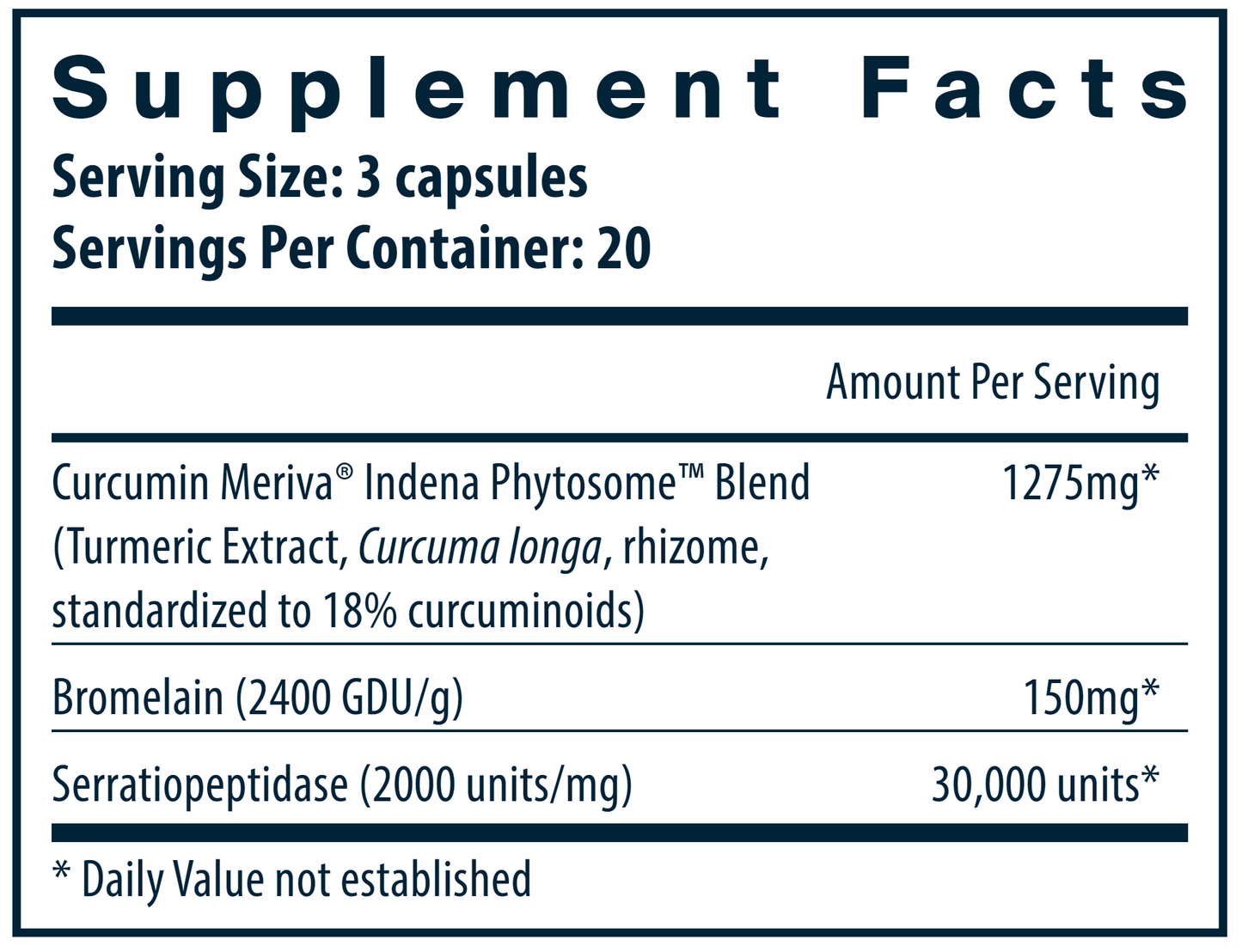 Phyto-Curcumin Plus Enzymes 60 vegcaps by Vital Nutrients