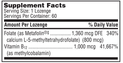 Active B12-Folate 60 Capsules