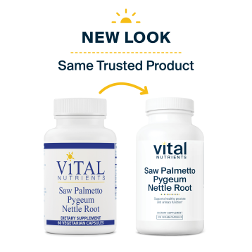 Saw Palmetto Pygeum Nettle Root 60 vcaps by Vital Nutrients