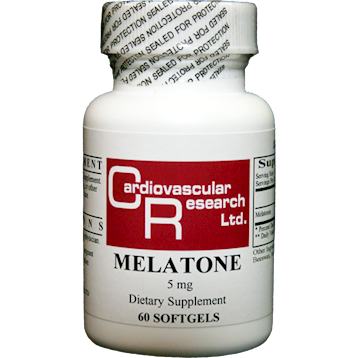 Melatone 5 mg 60 softgels by Ecological Formulas