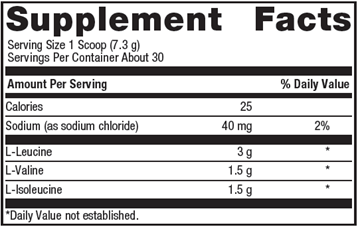 BCAAs Orange Mango (30 servings)NEW by Metagenics