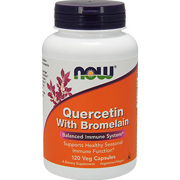 Quercetin with Bromelain 120 vcaps by NOW